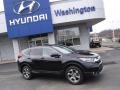 2018 Crystal Black Pearl Honda CR-V EX-L AWD  photo #2