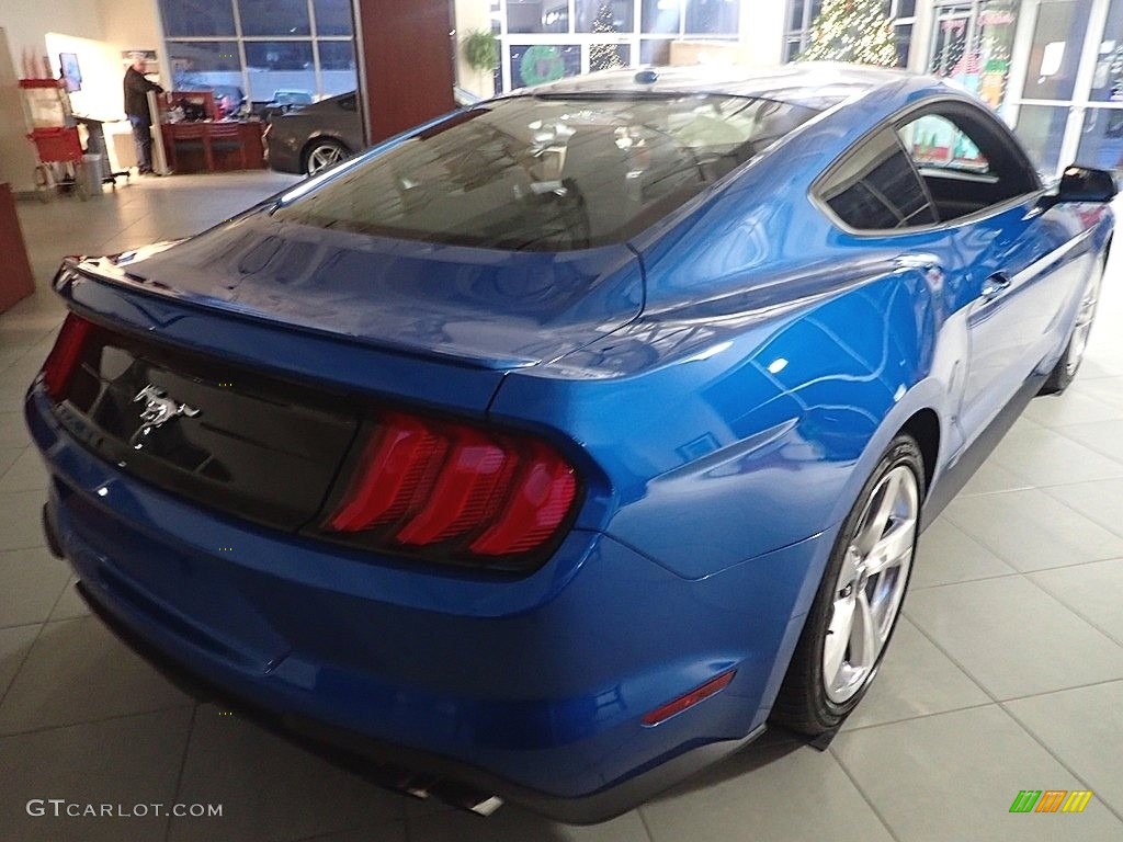 2019 Mustang EcoBoost Premium Fastback - Velocity Blue / Ebony photo #2