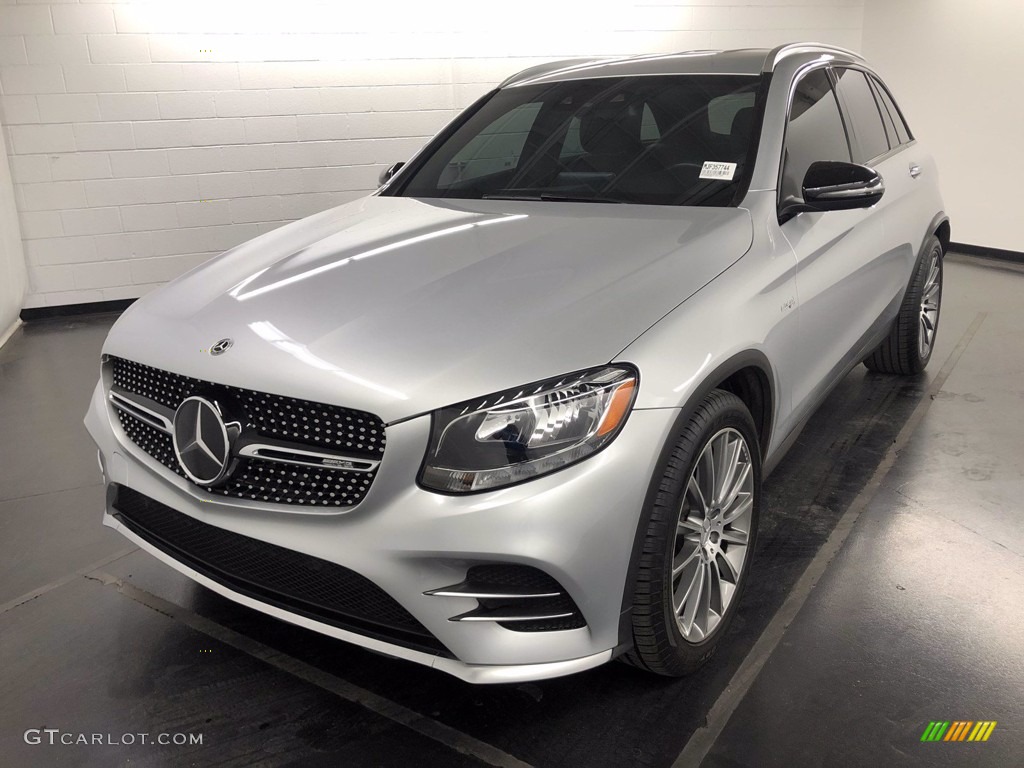 2018 GLC AMG 43 4Matic - Iridium Silver Metallic / Black photo #3