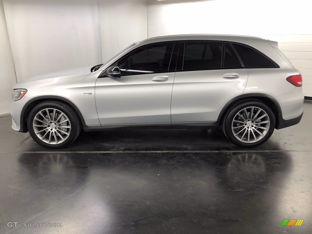 2018 GLC AMG 43 4Matic - Iridium Silver Metallic / Black photo #4