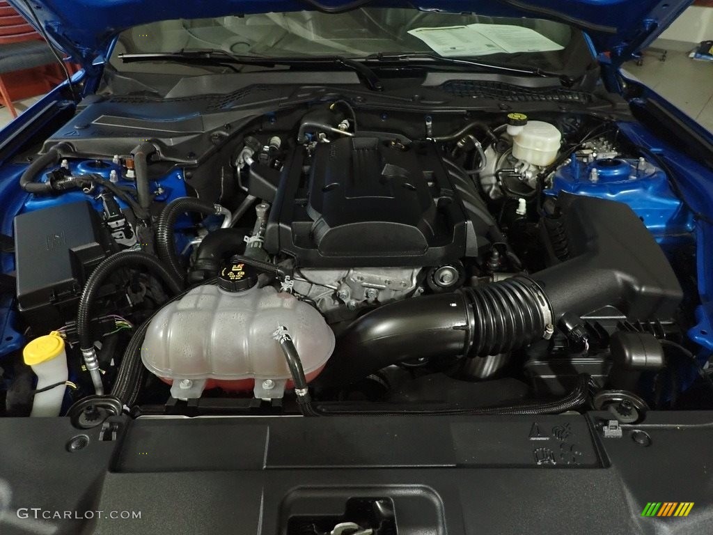 2019 Mustang EcoBoost Premium Fastback - Velocity Blue / Ebony photo #30