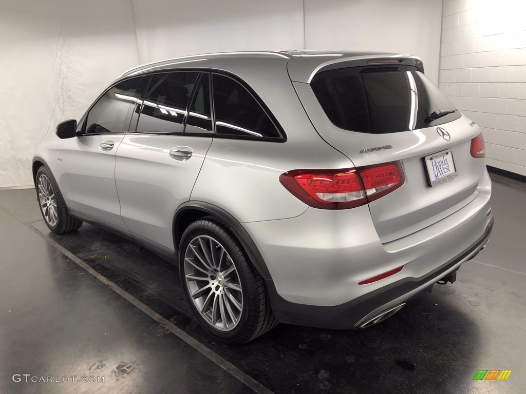 2018 GLC AMG 43 4Matic - Iridium Silver Metallic / Black photo #5