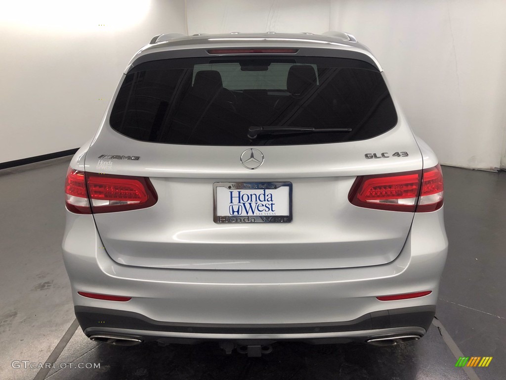 2018 GLC AMG 43 4Matic - Iridium Silver Metallic / Black photo #6