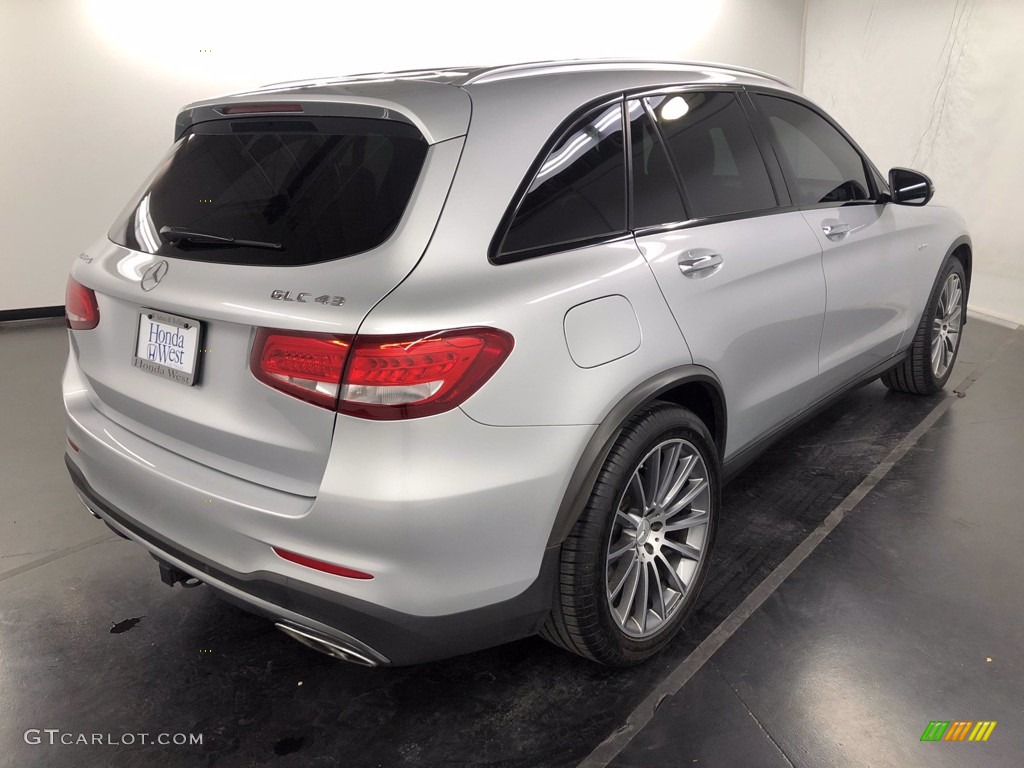 2018 GLC AMG 43 4Matic - Iridium Silver Metallic / Black photo #7