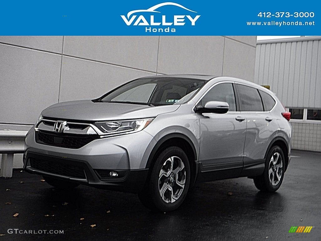 2018 CR-V EX-L AWD - Lunar Silver Metallic / Gray photo #1