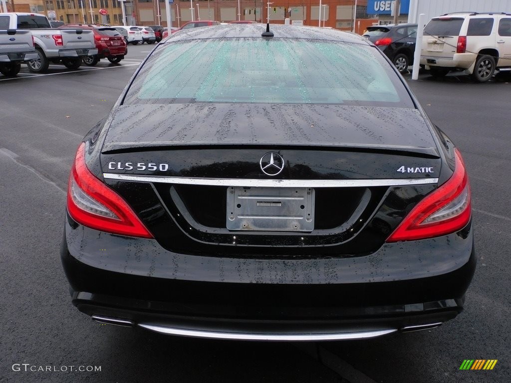 2014 CLS 550 4Matic Coupe - Black / Black photo #3