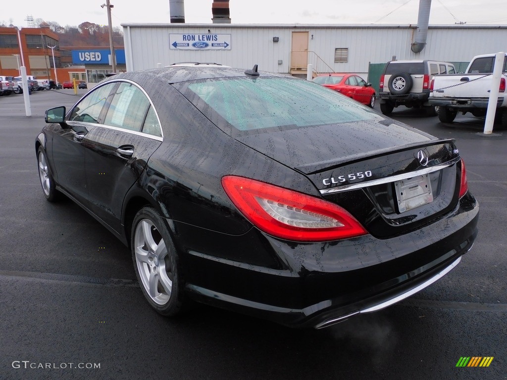 2014 CLS 550 4Matic Coupe - Black / Black photo #5