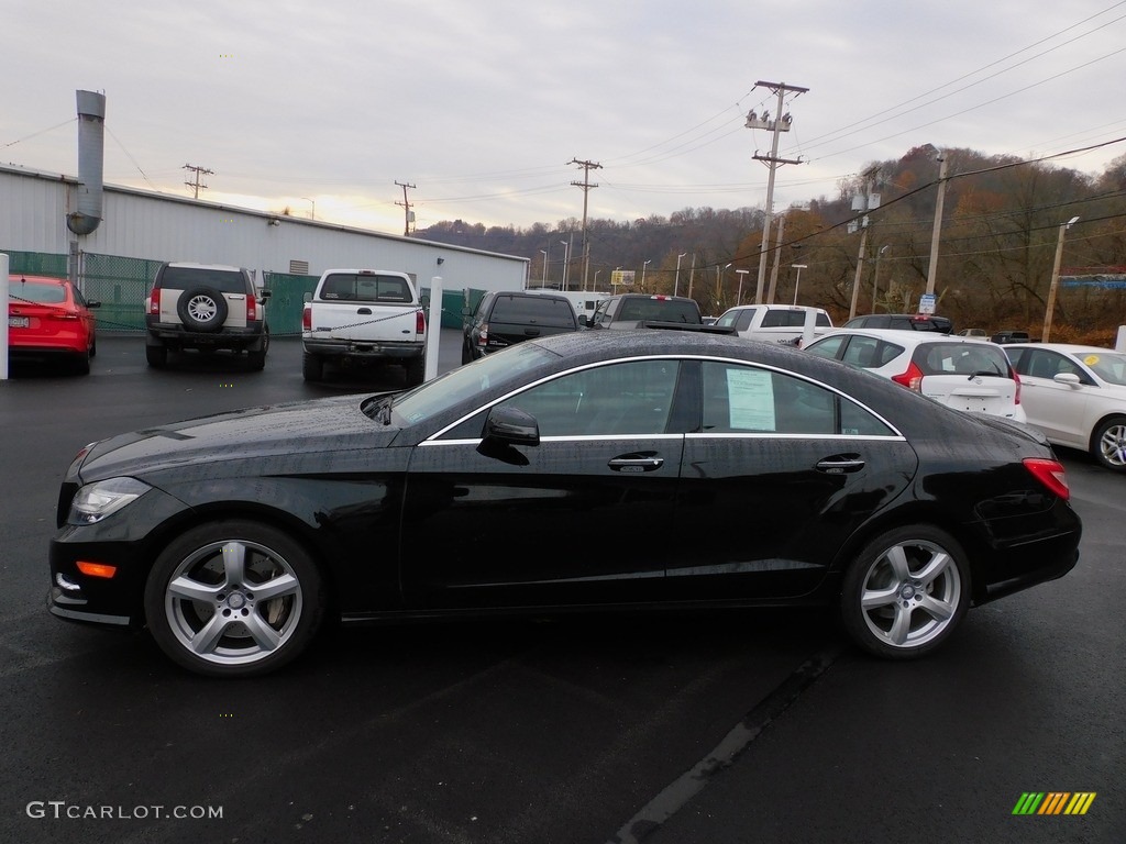 2014 CLS 550 4Matic Coupe - Black / Black photo #6