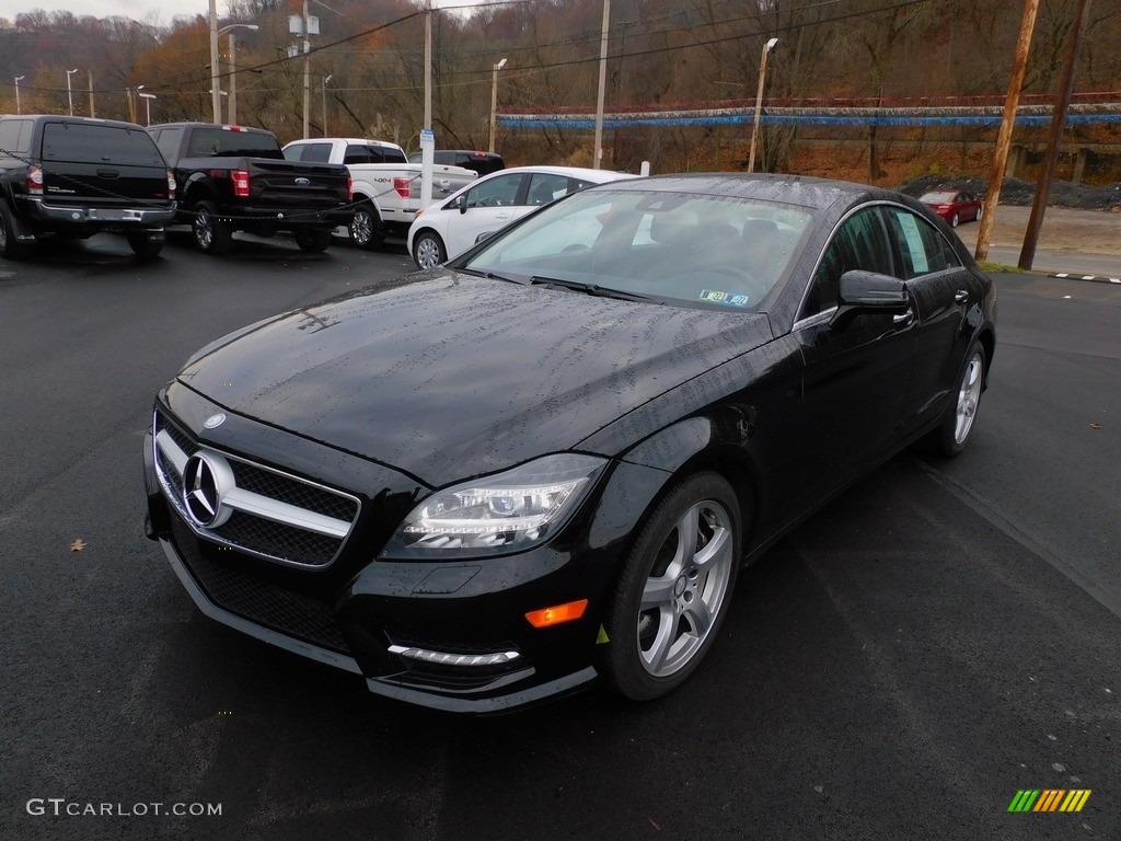 2014 CLS 550 4Matic Coupe - Black / Black photo #7