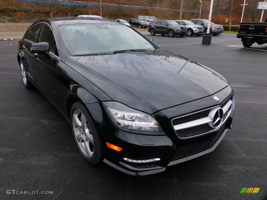 2014 CLS 550 4Matic Coupe - Black / Black photo #9