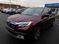 2020 Deep Scarlet Pearl Honda Ridgeline RTL-E AWD  photo #7