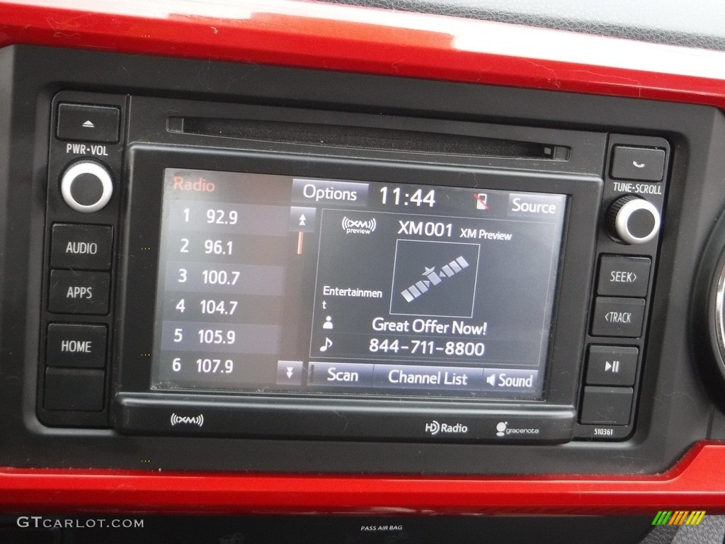 2019 Tacoma SR5 Double Cab 4x4 - Barcelona Red Metallic / TRD Graphite photo #4