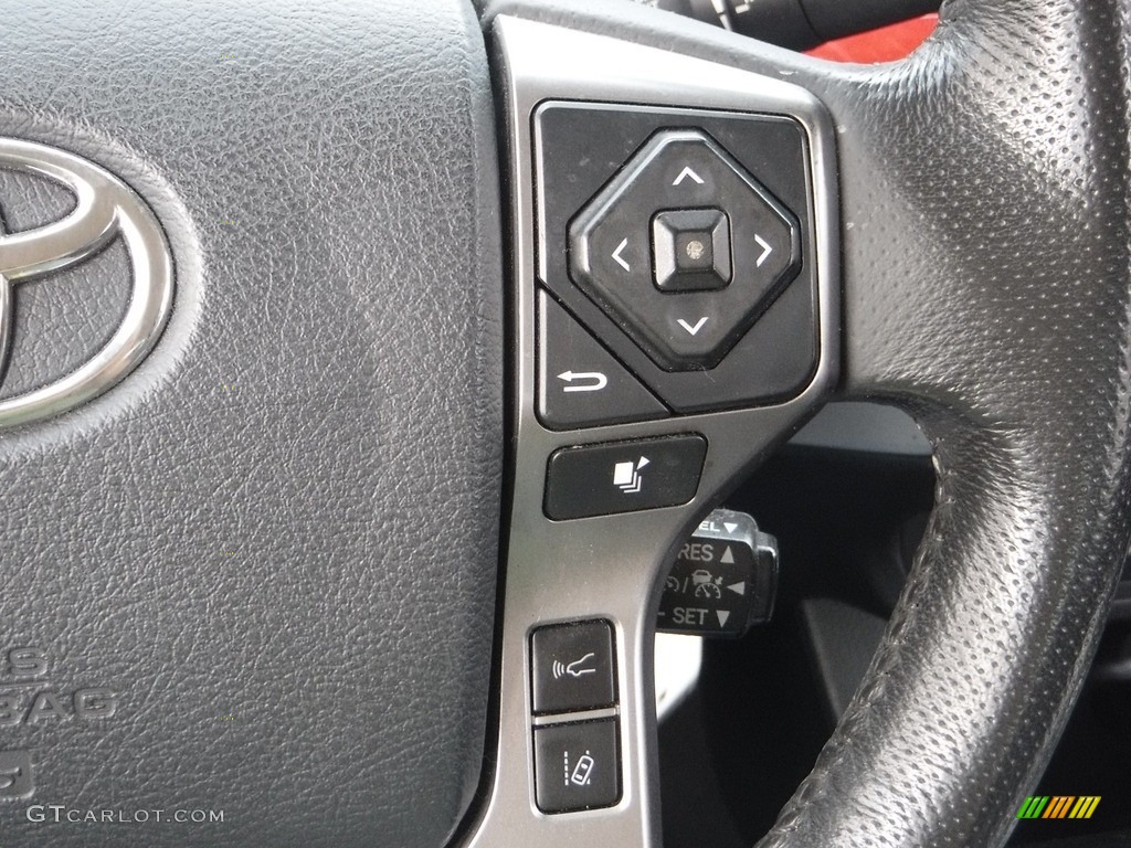 2019 Tacoma SR5 Double Cab 4x4 - Barcelona Red Metallic / TRD Graphite photo #8