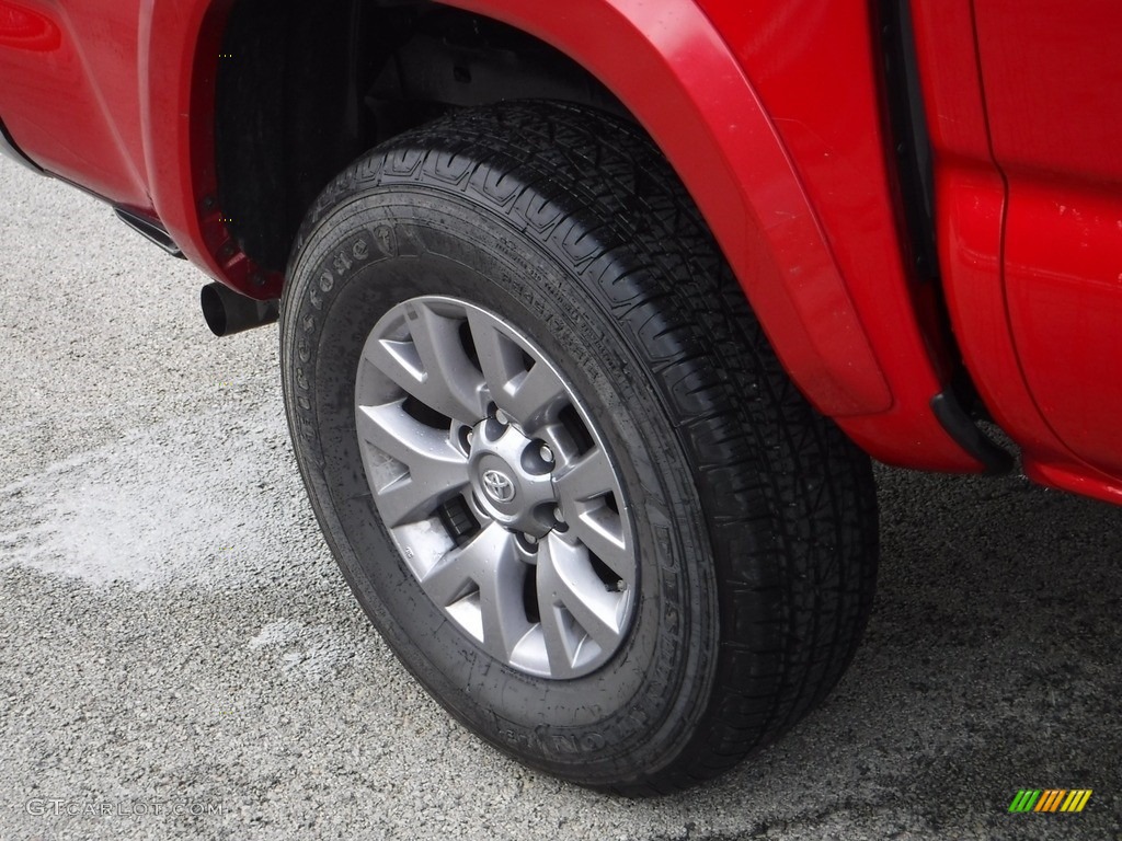 2019 Tacoma SR5 Double Cab 4x4 - Barcelona Red Metallic / TRD Graphite photo #9