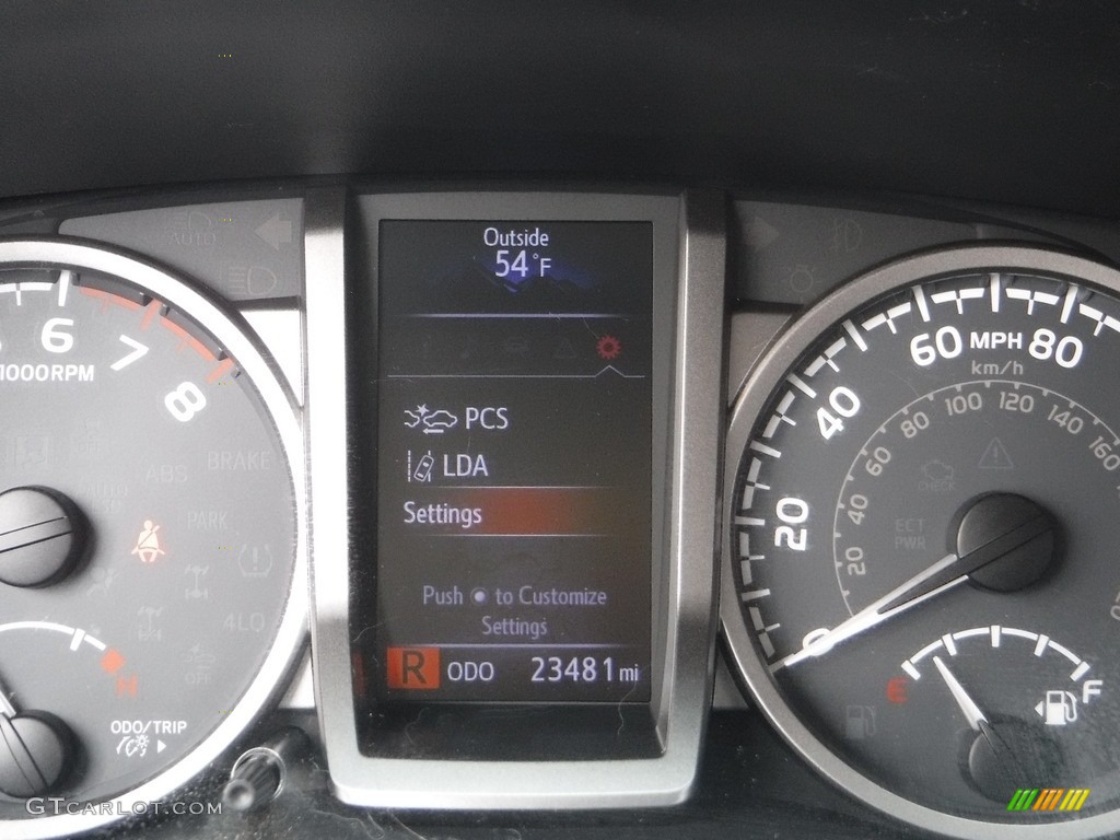 2019 Tacoma SR5 Double Cab 4x4 - Barcelona Red Metallic / TRD Graphite photo #33