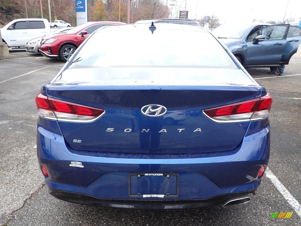 2019 Sonata SE - Blue / Gray photo #3