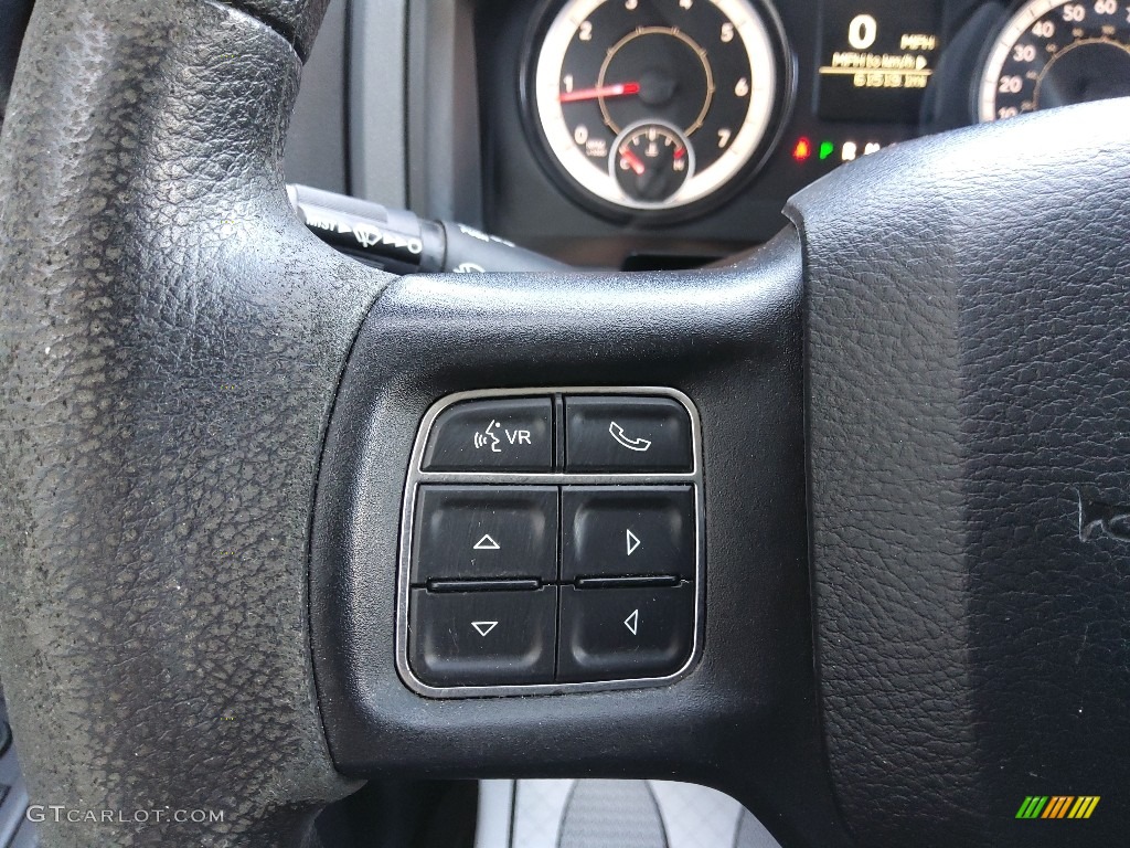 2017 1500 Express Quad Cab 4x4 - Bright Silver Metallic / Black/Diesel Gray photo #20