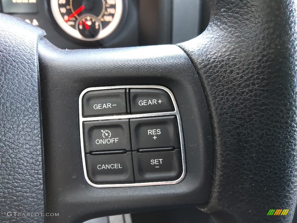 2017 1500 Express Quad Cab 4x4 - Bright Silver Metallic / Black/Diesel Gray photo #21