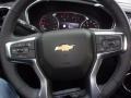 Jet Black 2022 Chevrolet Blazer LT AWD Steering Wheel