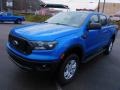 2021 Velocity Blue Metallic Ford Ranger STX SuperCrew 4x4  photo #7