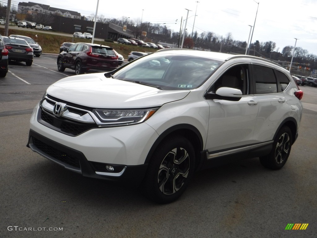2018 CR-V Touring AWD - White Diamond Pearl / Ivory photo #6