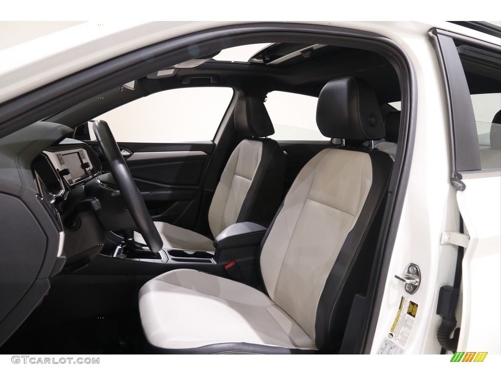 Storm Gray Interior 2019 Volkswagen Jetta R-Line Photo #143336552