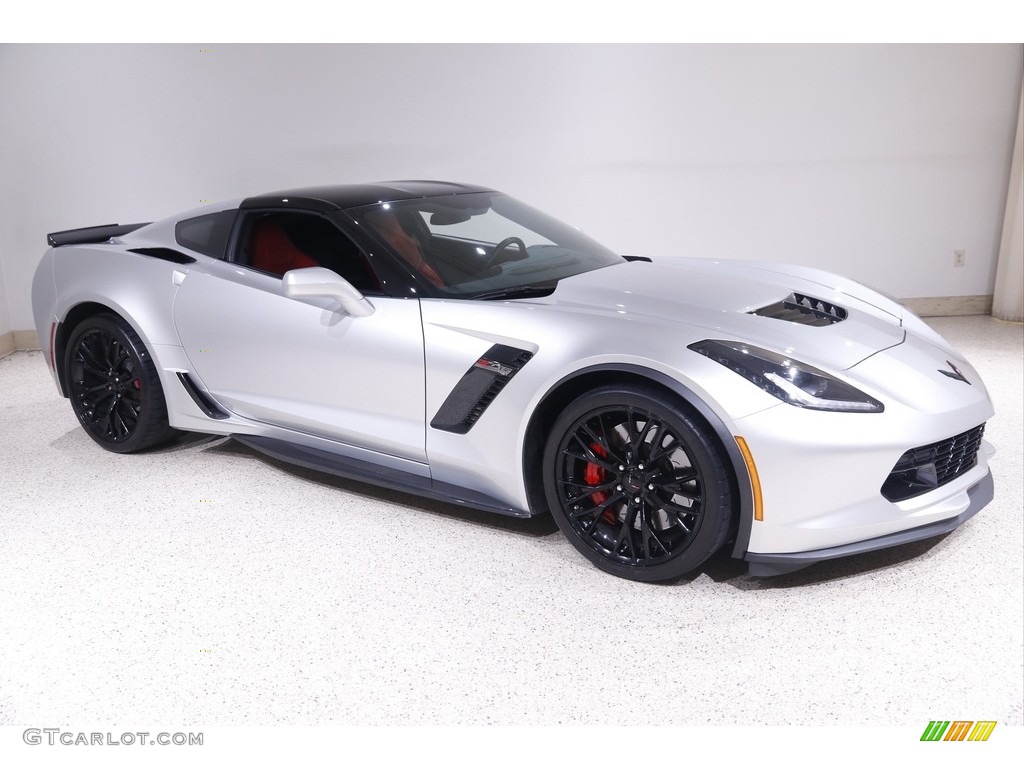 Blade Silver Metallic 2017 Chevrolet Corvette Z06 Coupe Exterior Photo #143336681