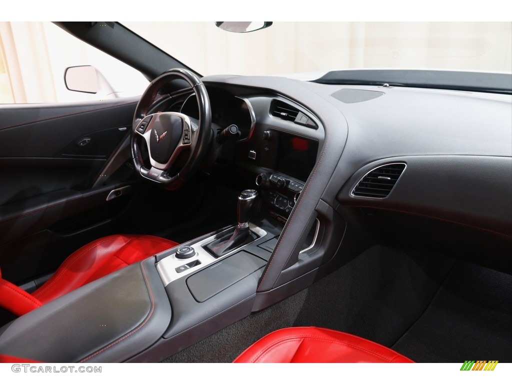 2017 Chevrolet Corvette Z06 Coupe Adrenaline Red Dashboard Photo #143336933