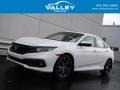 Platinum White Pearl - Civic Sport Sedan Photo No. 1