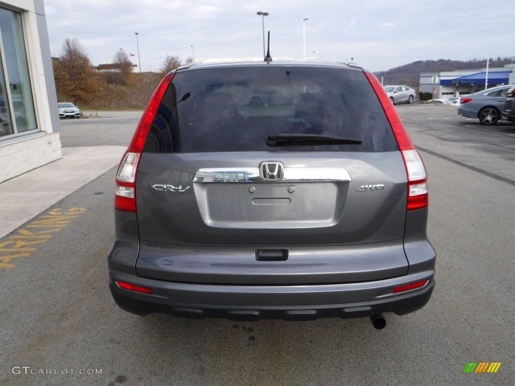 2010 CR-V EX AWD - Polished Metal Metallic / Black photo #9