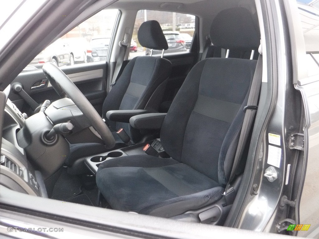 2010 CR-V EX AWD - Polished Metal Metallic / Black photo #14