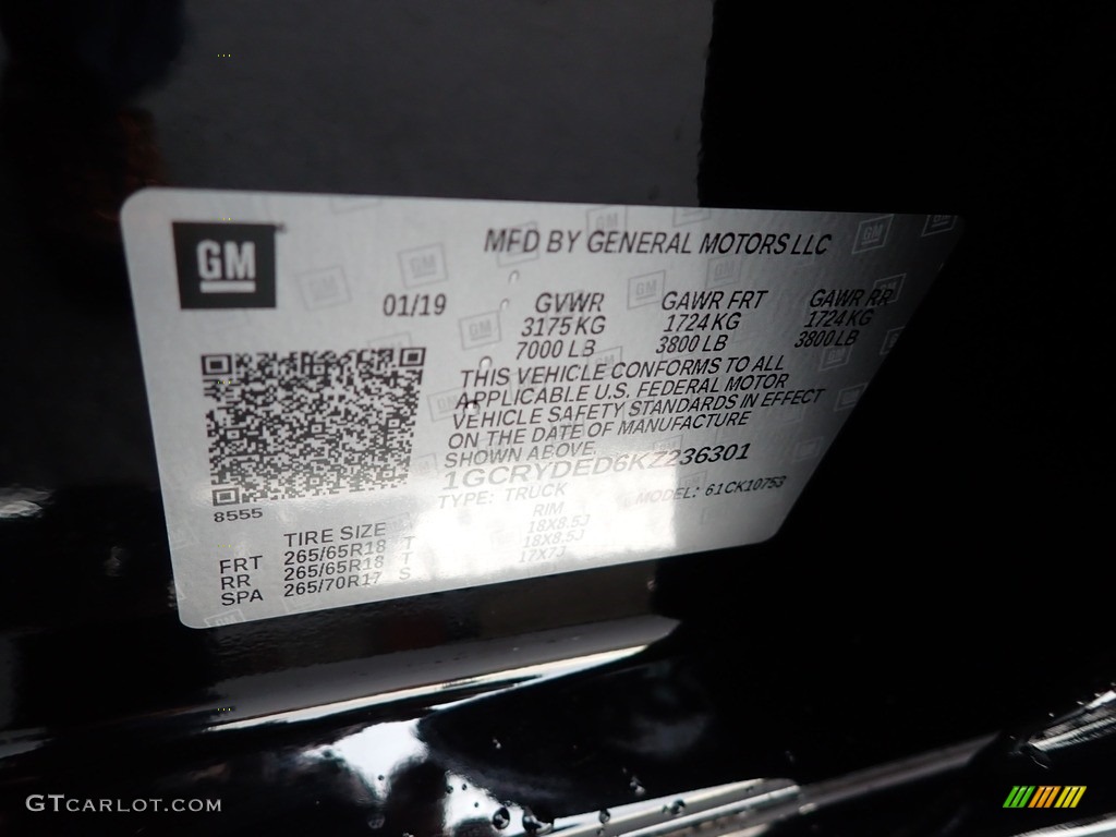 2019 Silverado 1500 LT Double Cab 4WD - Black / Jet Black photo #28