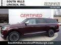 Burgundy Velvet 2020 Lincoln Navigator L Black Label 4x4