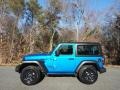 2021 Hydro Blue Pearl Jeep Wrangler Sport 4x4 #143339874