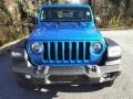 2021 Hydro Blue Pearl Jeep Wrangler Sport 4x4  photo #3
