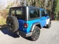 2021 Hydro Blue Pearl Jeep Wrangler Sport 4x4  photo #6