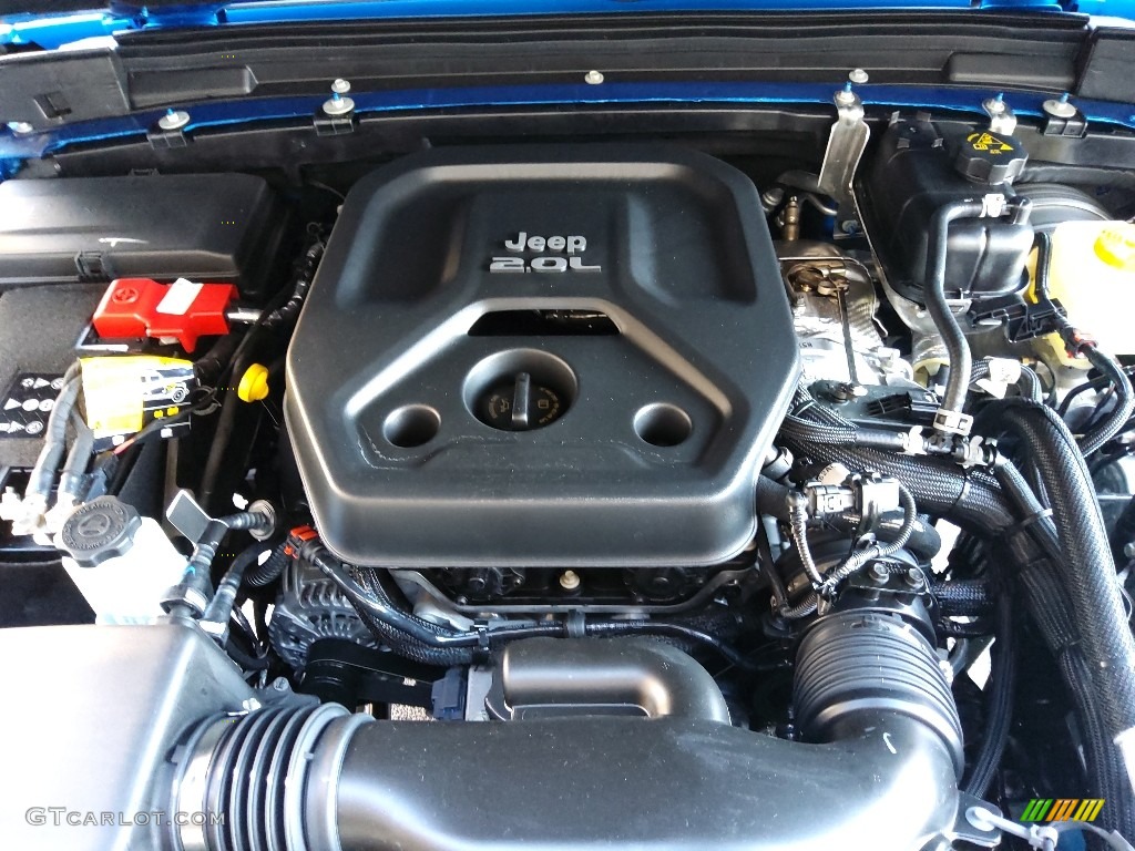 2021 Jeep Wrangler Sport 4x4 2.0 Liter Turbocharged DOHC 16-Valve VVT 4 Cylinder Engine Photo #143340196