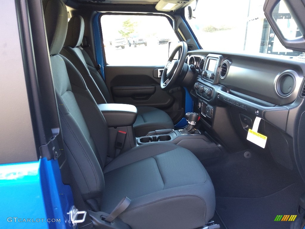 2021 Wrangler Sport 4x4 - Hydro Blue Pearl / Black photo #16