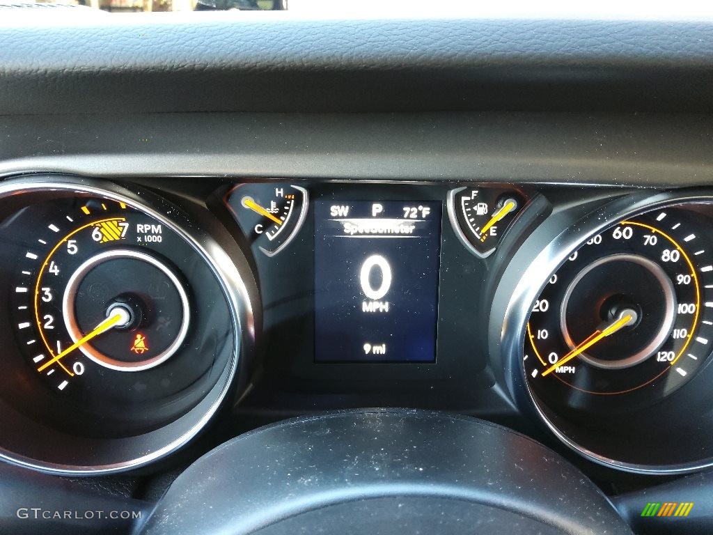 2021 Jeep Wrangler Sport 4x4 Gauges Photo #143340472