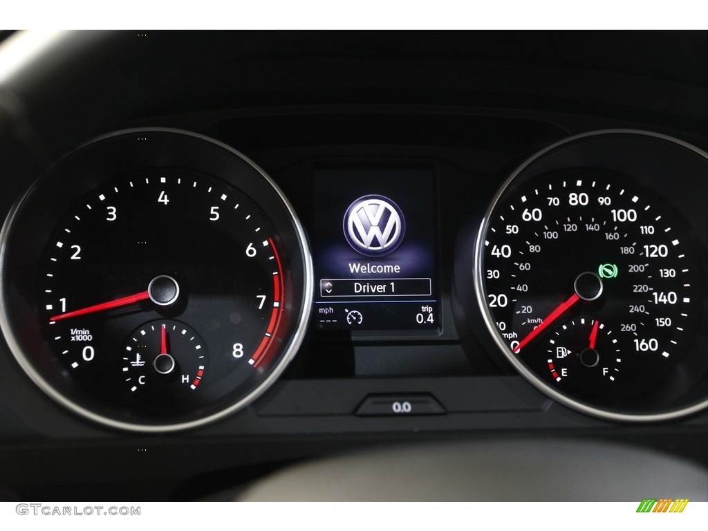 2019 Volkswagen Tiguan SE 4MOTION Gauges Photo #143341150