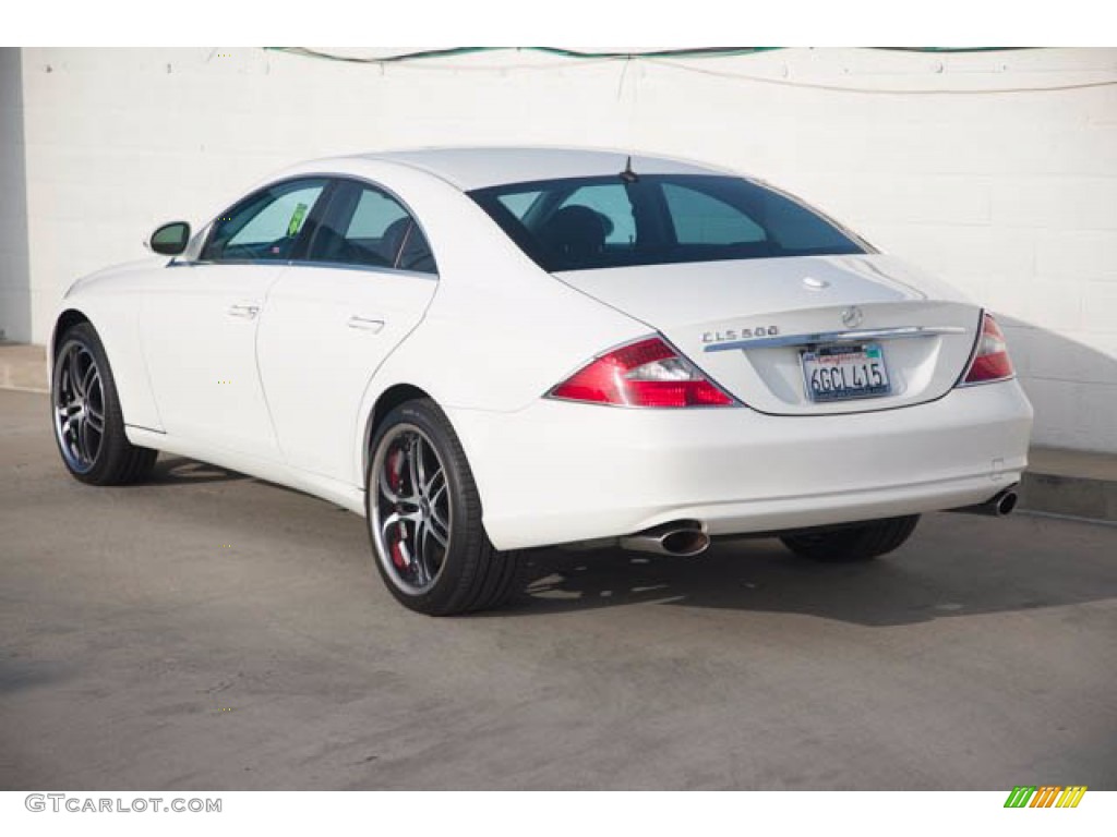 2006 CLS 500 - Alabaster White / Black photo #2