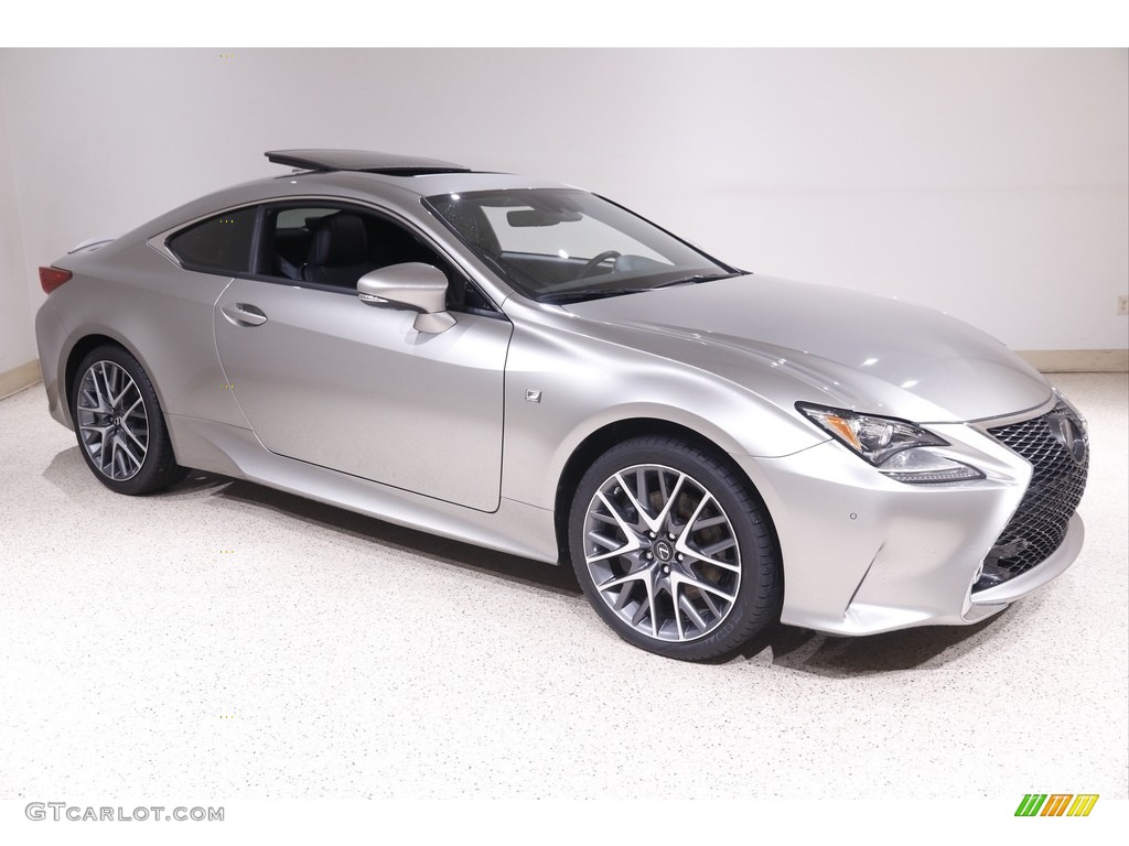 Atomic Silver 2018 Lexus RC 350 F Sport AWD Exterior Photo #143341486