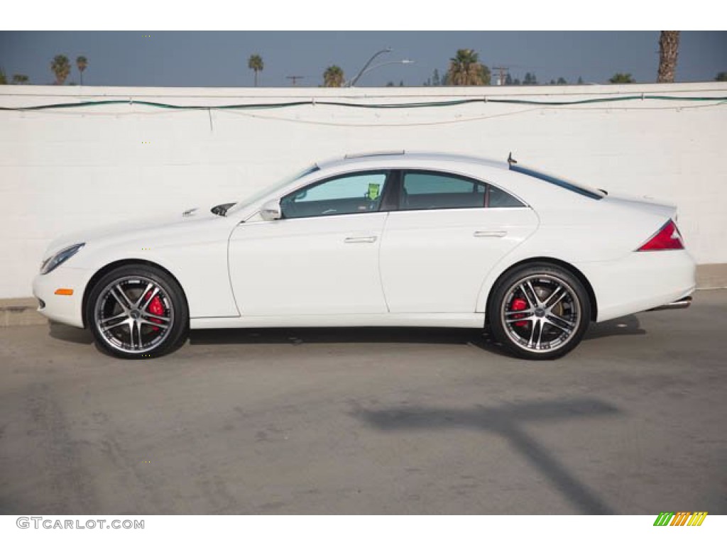 2006 CLS 500 - Alabaster White / Black photo #8