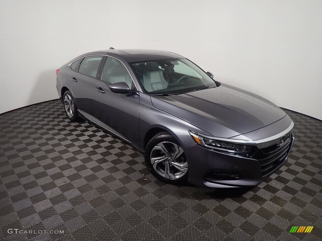 2020 Accord EX Sedan - Modern Steel Metallic / Black photo #4