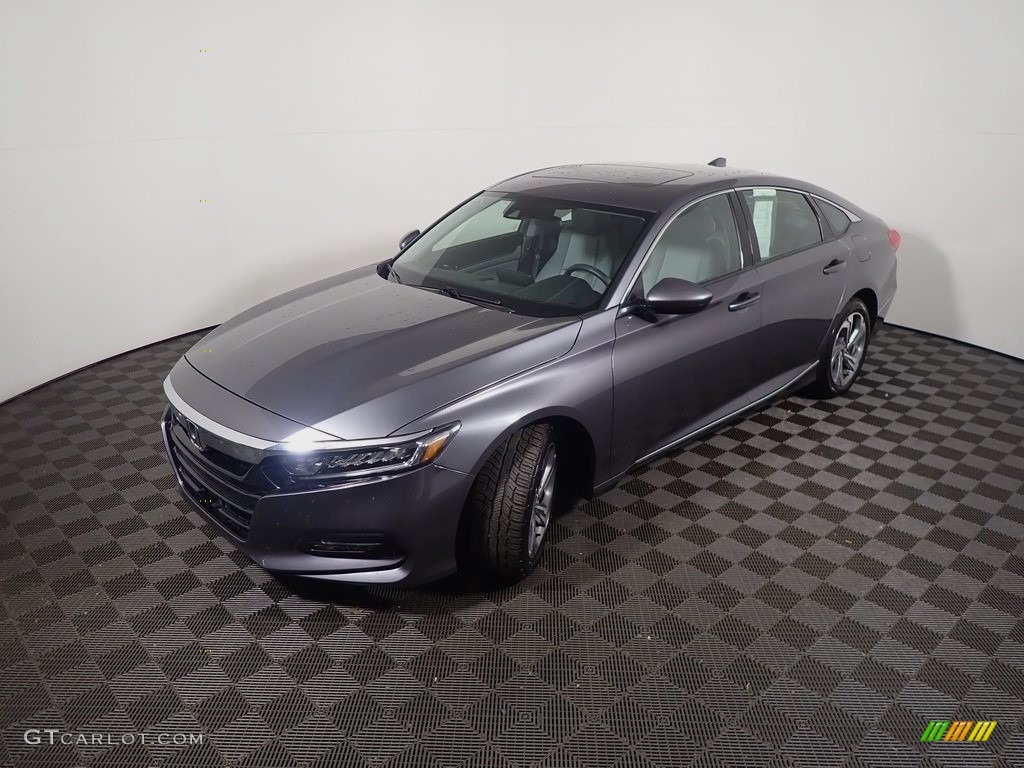 2020 Accord EX Sedan - Modern Steel Metallic / Black photo #10