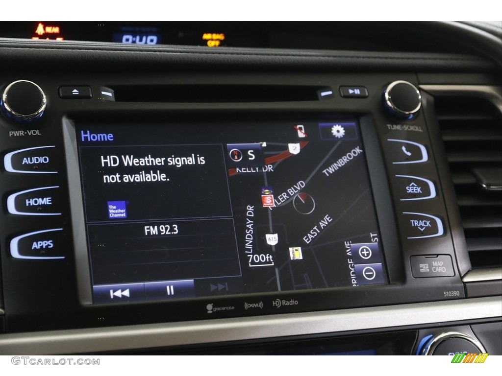 2019 Highlander XLE AWD - Toasted Walnut Pearl / Black photo #10