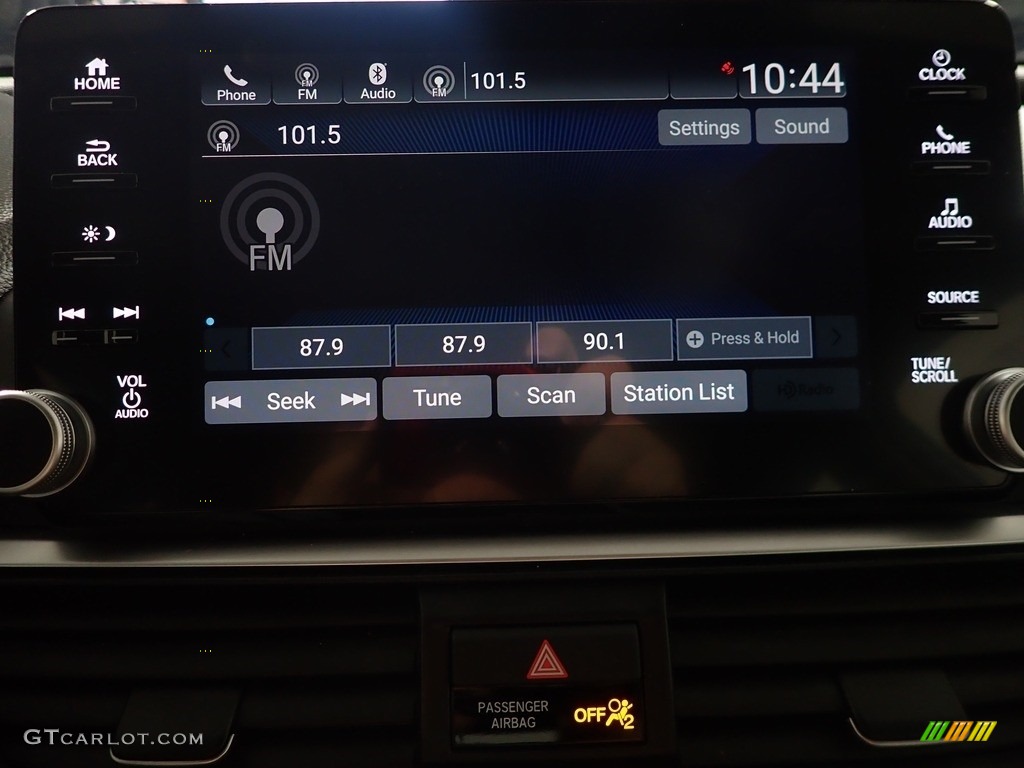 2020 Accord EX Sedan - Modern Steel Metallic / Black photo #27