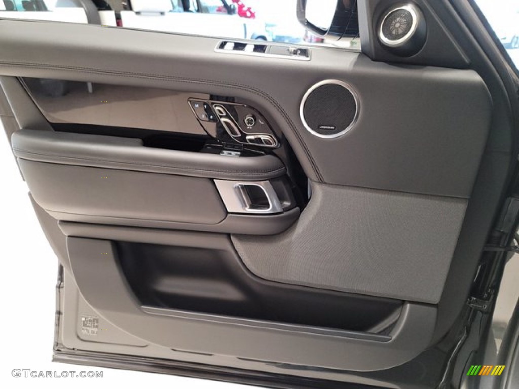 2022 Land Rover Range Rover HSE Westminster Ebony/Ebony Door Panel Photo #143342221