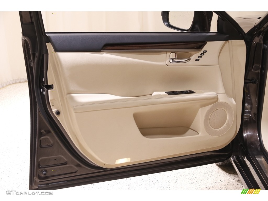 2015 Lexus ES 350 Sedan Parchment Door Panel Photo #143342542