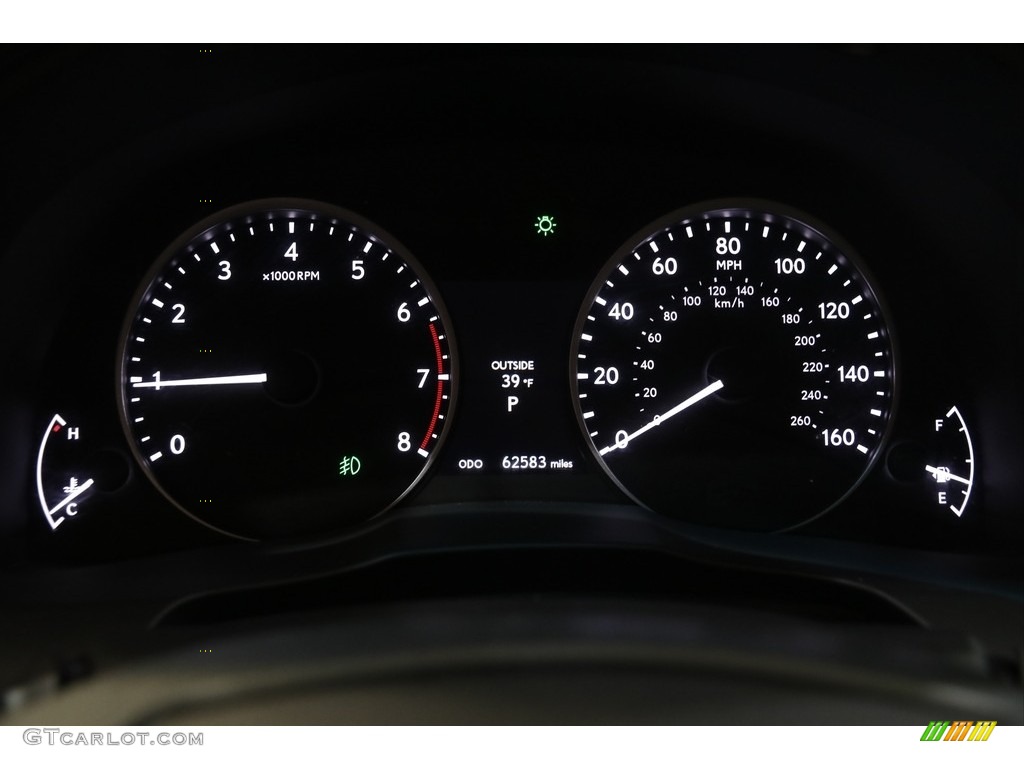 2015 Lexus ES 350 Sedan Gauges Photo #143342599